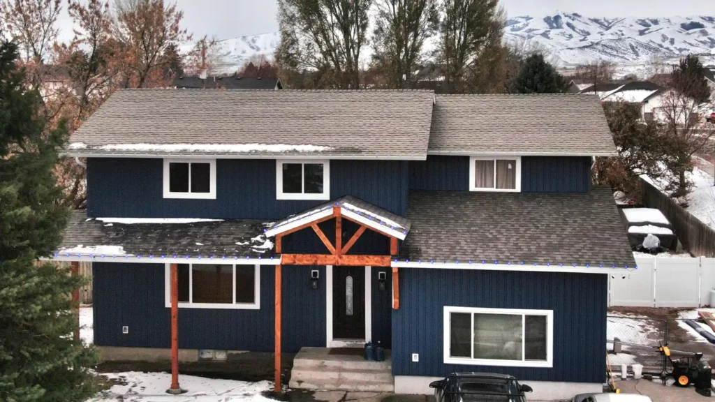 new black house to show roofing services near you in idaho and utah